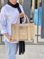 کیف زنانه توری مدل alo - Image 3